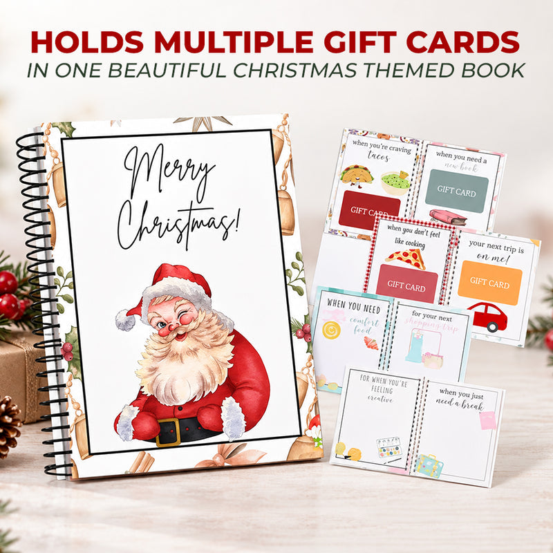 Christmas Gift Card Book