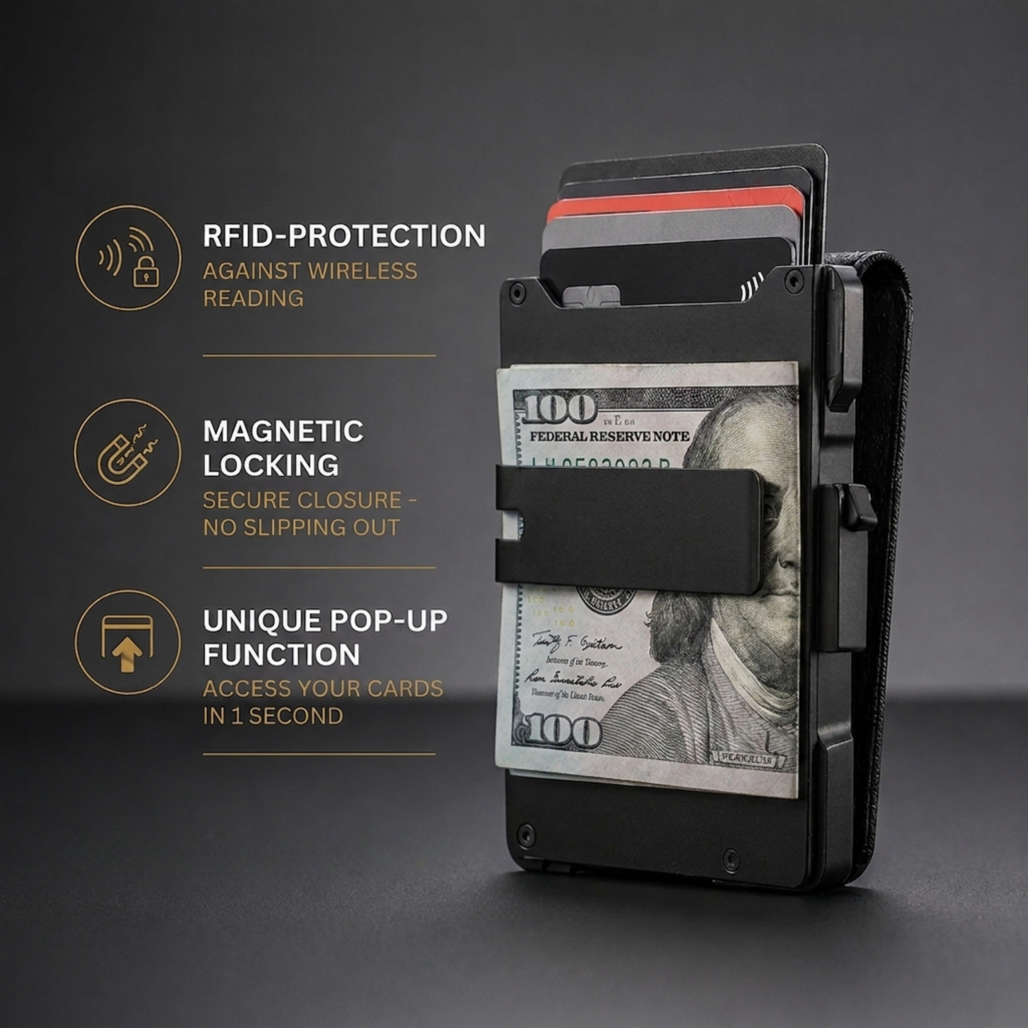 Ariczia EliteVault® Slim. Secure. Sophisticated.