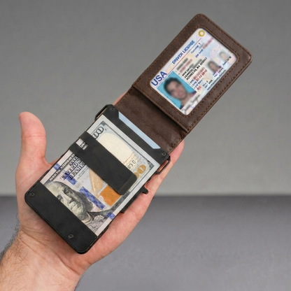 Ariczia MagVault® Minimalist Wallet - Maximum Capacity. Minimal Footprint.