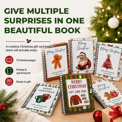 Christmas Gift Card Book