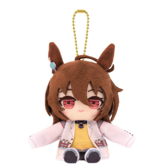 BANDAI Chibi Plush Sitting Mascot Uma Musume Cinderella Gray Agnes Tachyon JAPAN