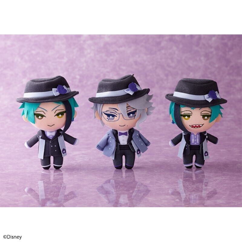 ANIPLEX Twisted Wonderland Azul Jade Floyd Octavinelle Mini Plush Set JAPAN